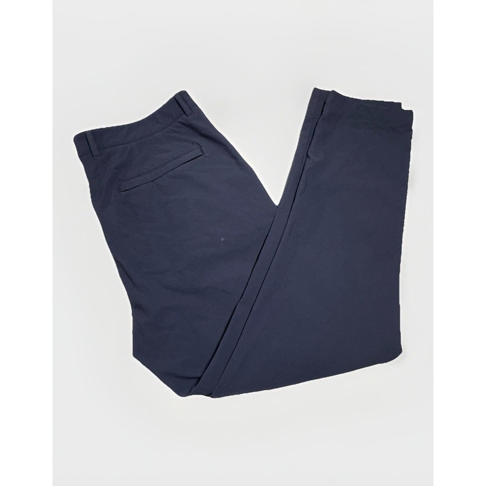 Twillory‎ Pants Men 32x30 Navy Blue Performance Trim Fit Chino Stretch Straight